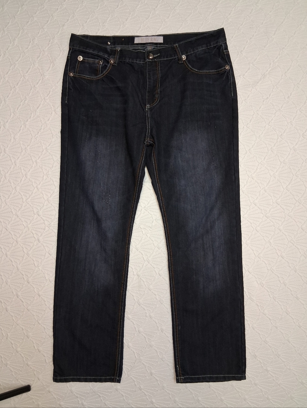 Blue Rag Relaxed Fit Men's Indigo Jeans Size 40